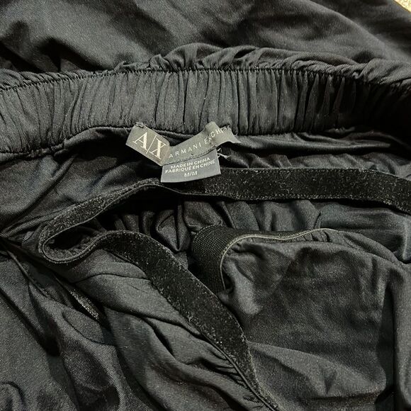 A|X Armani Exchange Strapless Black jumpsuit size M - Picture 5 of 11